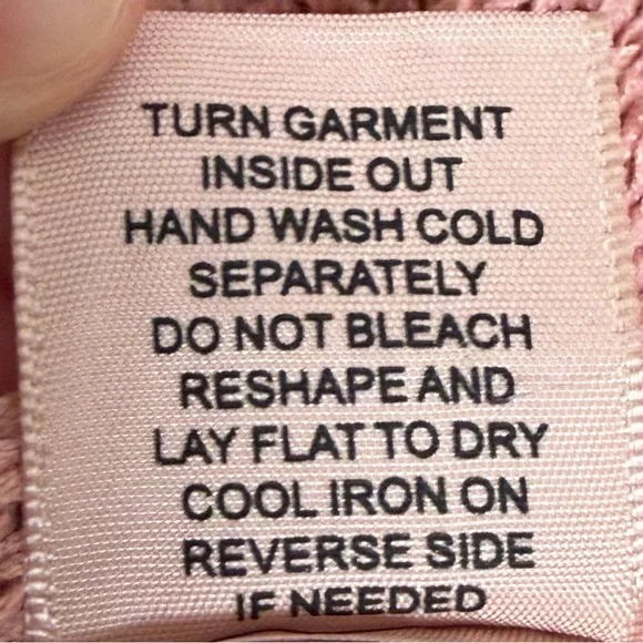 Philosophy Pink Cotton Knit V-Neck Sweater Size Large EUC Soft Oversized Boho - Picture 8 of 12